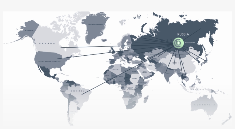 Ice Cream Stick Delivery Map - World Maps Ppt Background, transparent png download