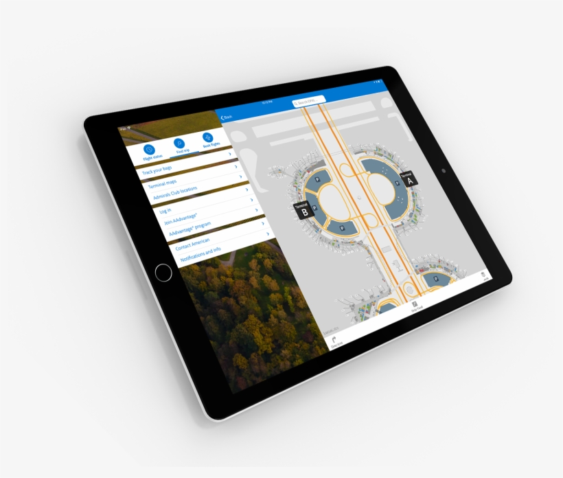 American Airlines Ipad App - Tablet Computer, transparent png download