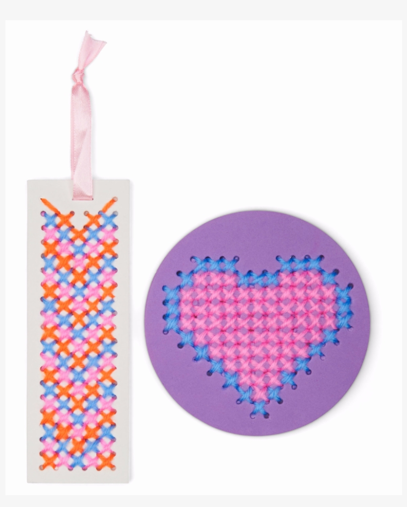 My First Cross Stitch - Heart, transparent png download