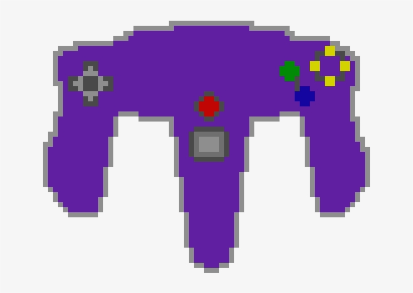 N64 Controller - Graphic Design, transparent png download