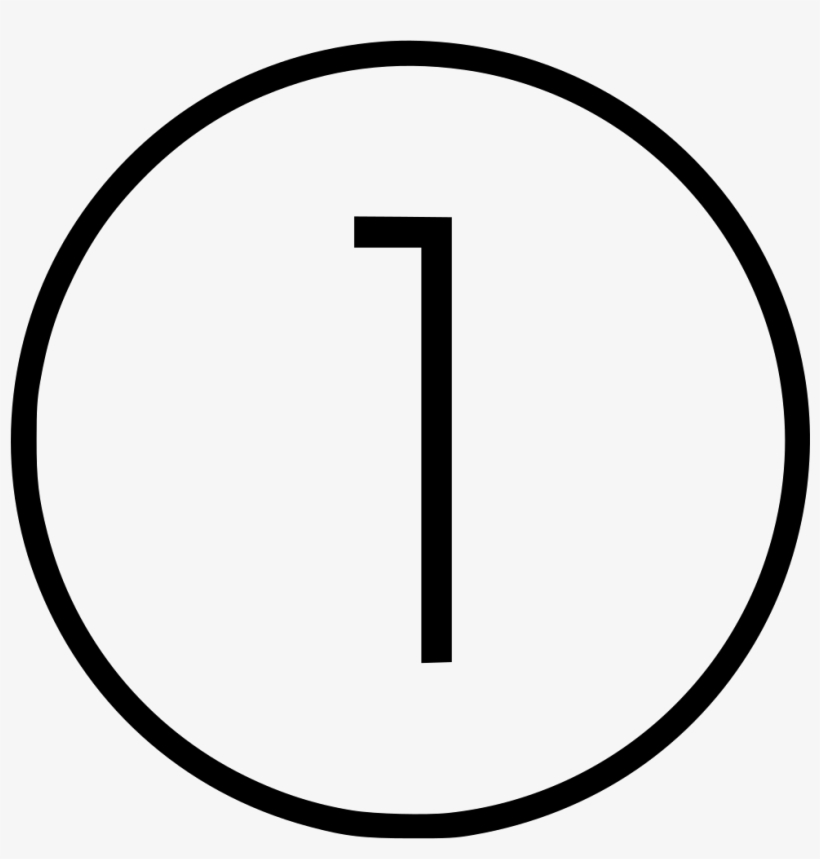 Number One Top Comments - Circle, transparent png download