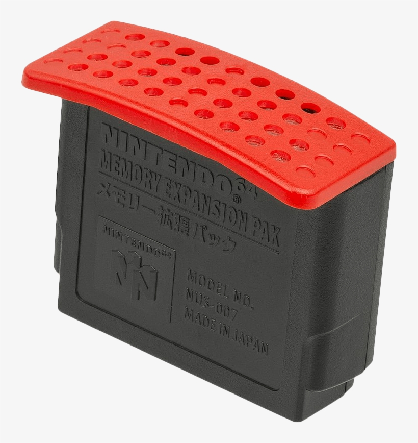 Nintendo 64 Memory Expansion Pak N64-1 - N64 Expansion Pak Png, transparent png download
