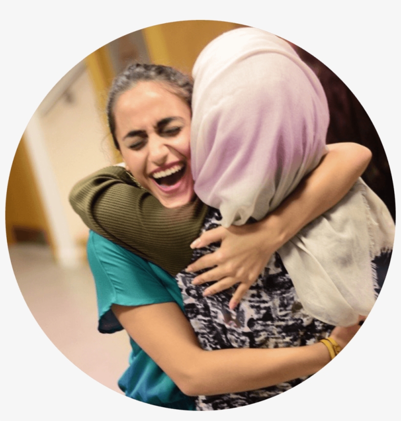 Studies Show That Happy People - Hug, transparent png download