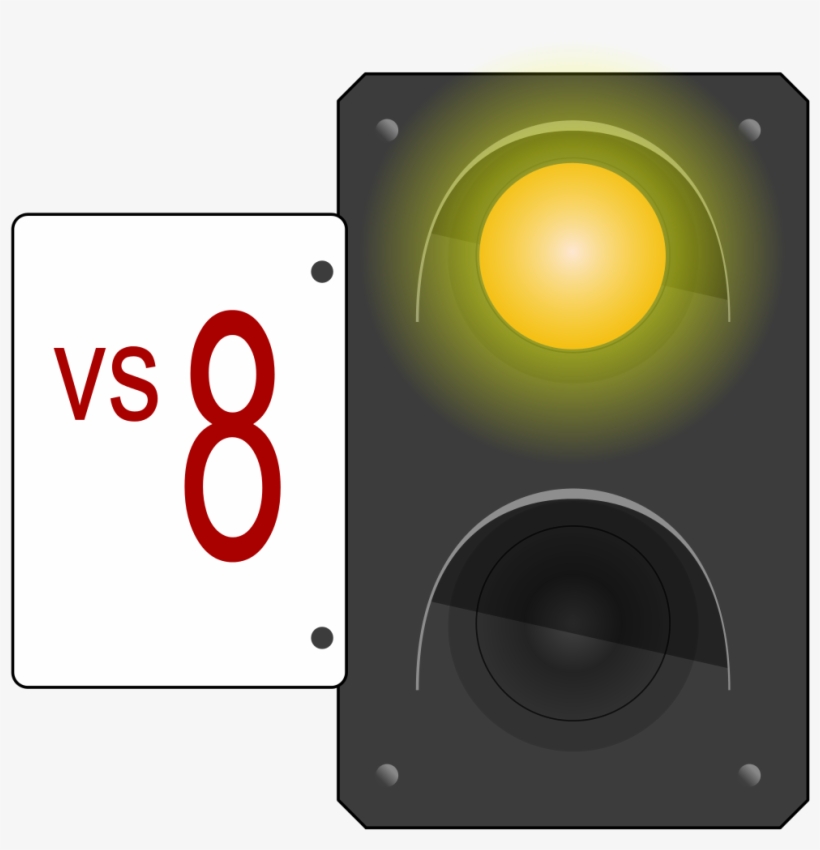 Isap Distant Signal Caution, transparent png download