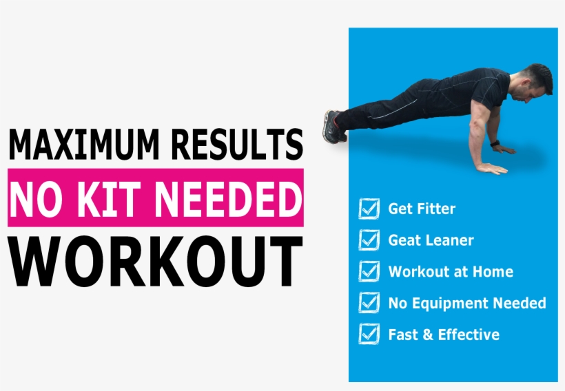 Max Results No Kit Workout Header - Full Contact, transparent png download