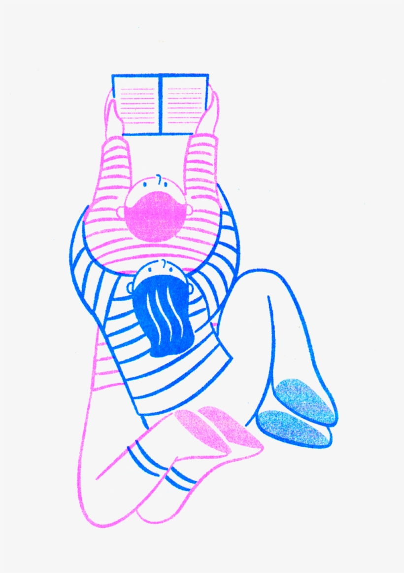 Reading, transparent png download
