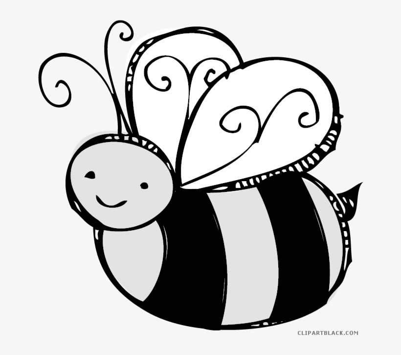Svg Black And White Stock Baby Great Books With Cheap - Transparent Bee Clip Art, transparent png download