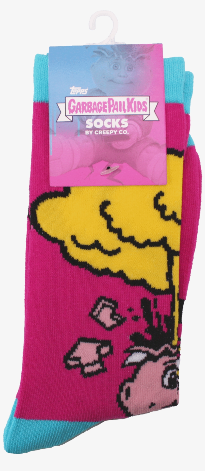 Garbage Pail Kids® Adam Bomb Socks - Sock, transparent png download