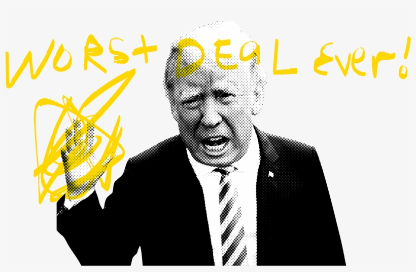 Everything You Need To Know About The Iran Deal Trump - Poster, transparent png download