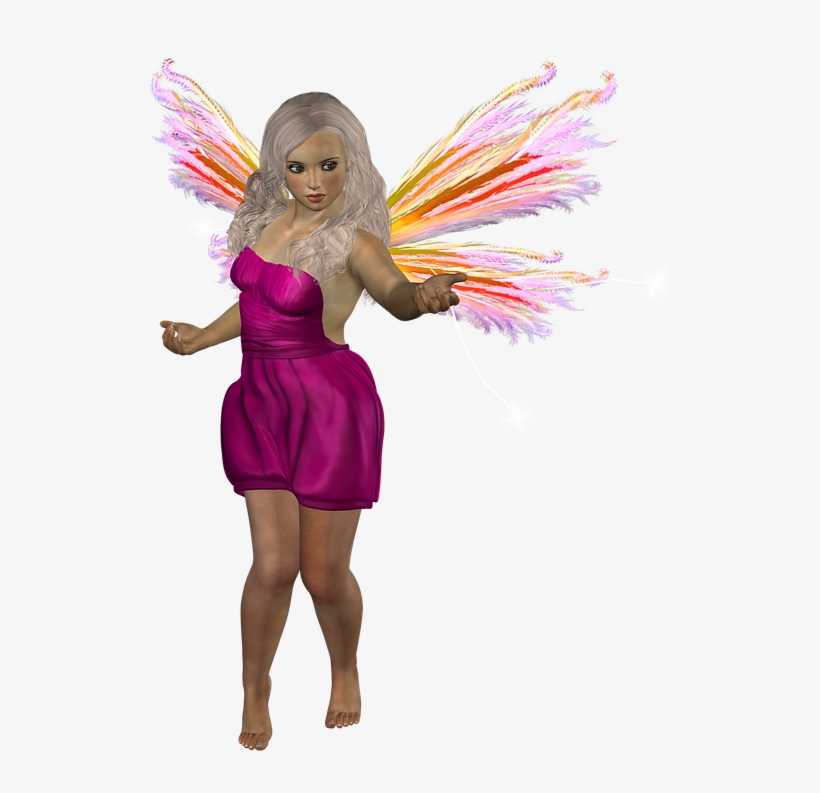 De Hadas Dama Alas Niña Cuen - Fairy, transparent png download