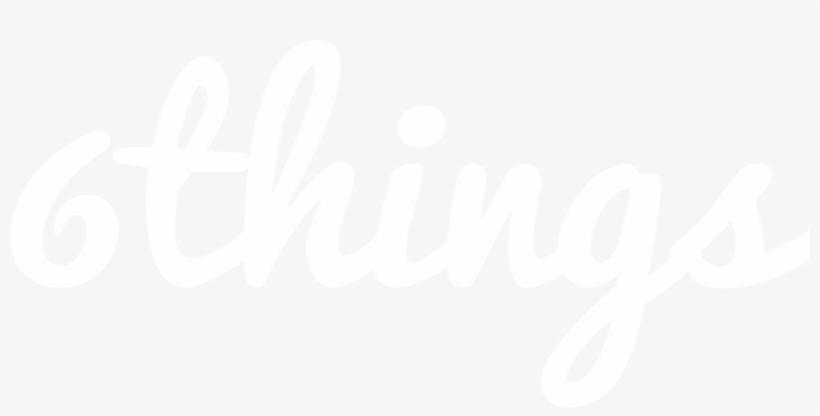 6things The Simple Productivity App For Iphone - Calligraphy, transparent png download