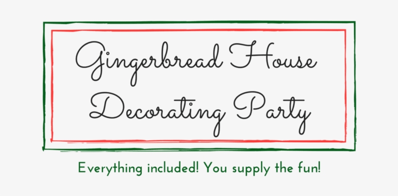 Gingerbread House Decorating Party Danielle2018 11 - Fit Girl, transparent png download