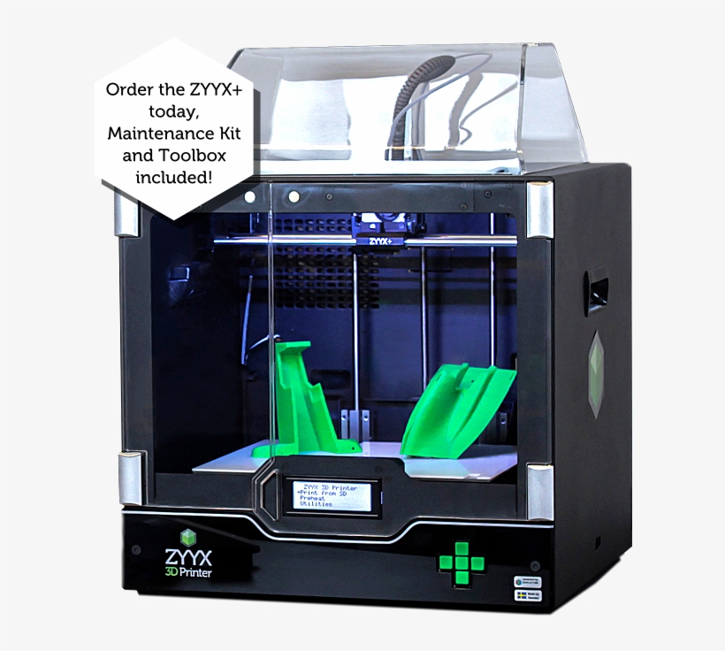 Zyyxplus Store R - Zyyx 3d Printer, transparent png download