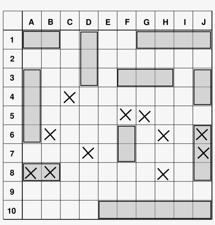 Market Games For Kids - Battleship Game Board, transparent png download