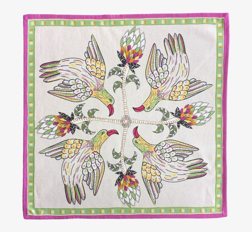 Bird Crossing Napkins Kingfisher - Craft, transparent png download