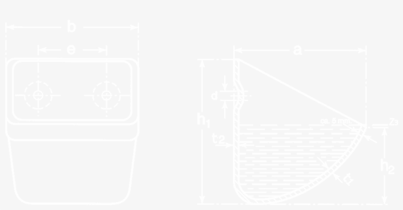 Pastic Columbus Elevator Bucket - Diagram, transparent png download