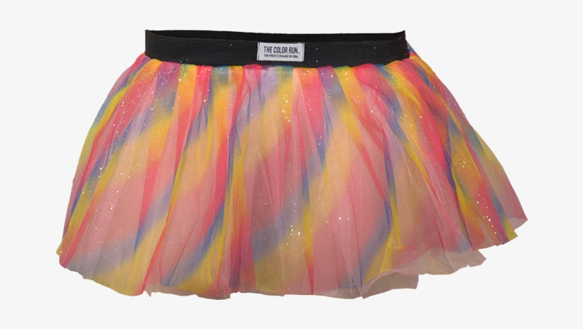 Tutu Glitter Rainbow - Miniskirt, transparent png download
