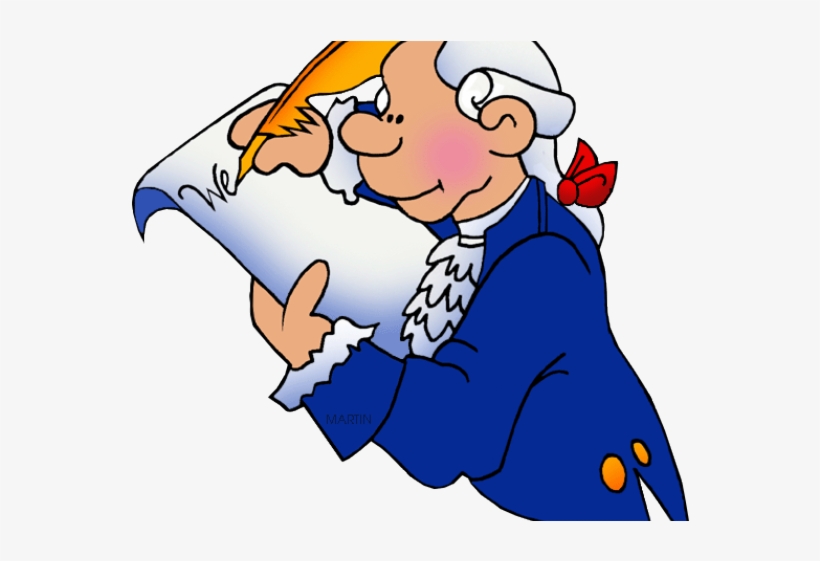 Thomas Jefferson Clipart - Declaracion De Independencia De Estados Unidos Dibujos, transparent png download