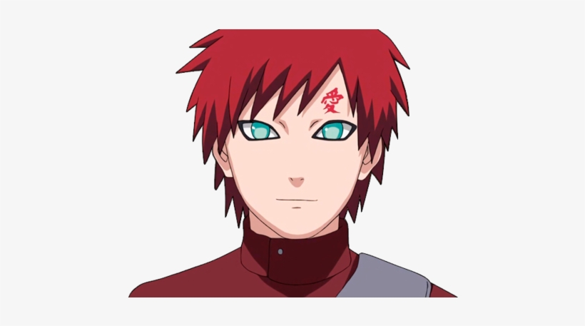 Gaara With A Mustache, transparent png download