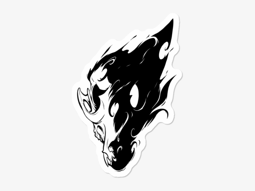 Embrace The Void Sticker - Illustration, transparent png download