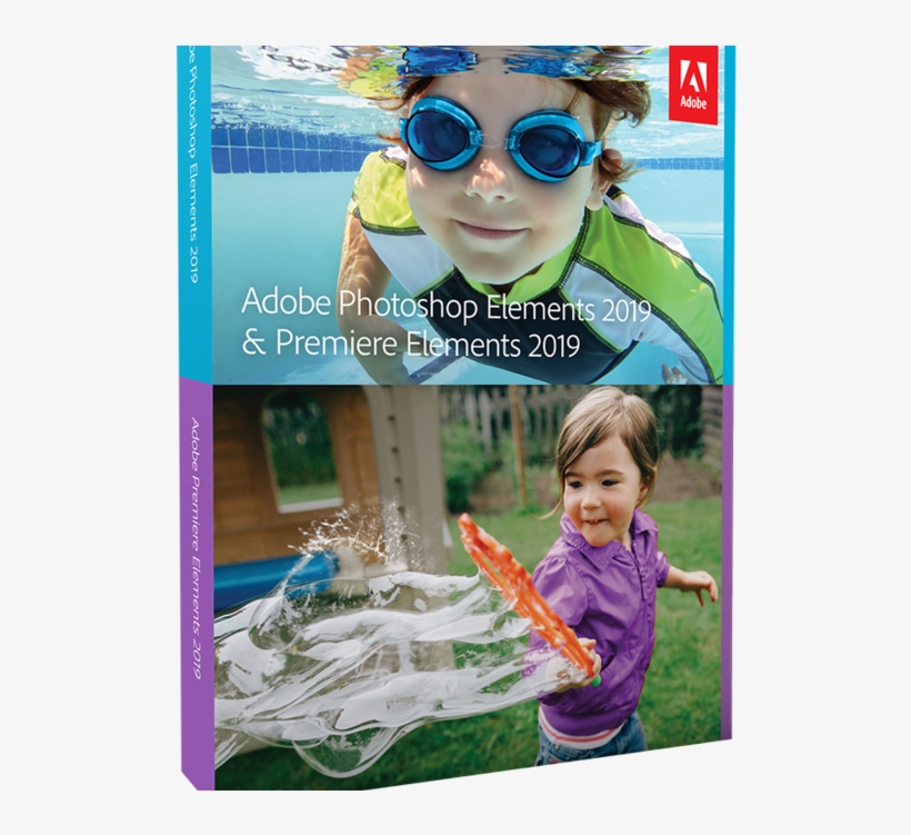 Adobe Releases 2019 Photoshop Elements And Premiere - Adobe Photoshop Elements 2019 & Premiere Elements, transparent png download