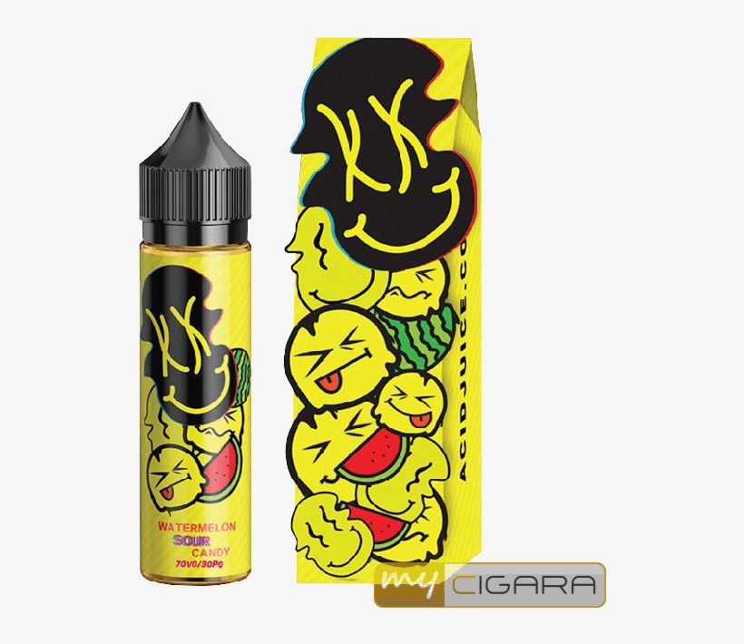 Nasty Acid Juice Watermelon Sour Candy Shake & Vape - Nasty Acid E Liquid, transparent png download