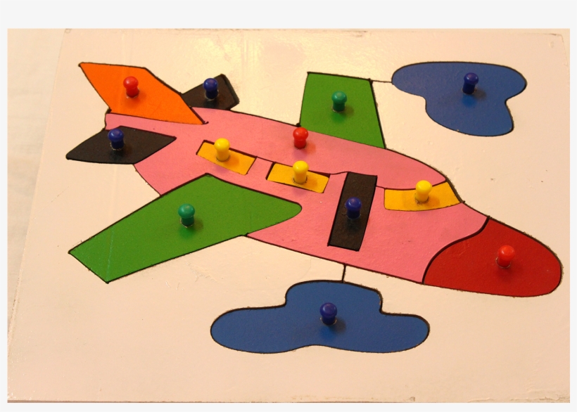 Aeroplane Lock In Puzzle, transparent png download