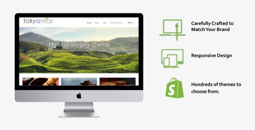 Shopify Website Design - Imac 27, transparent png download