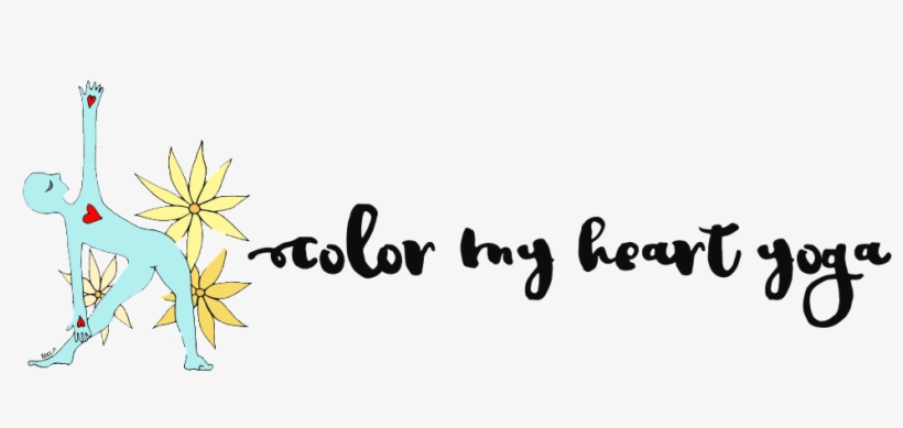 Color My Heart Yoga Banner, transparent png download