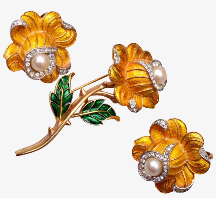 Jewel Clipart Imitation Jewellery - Artificial Flower, transparent png download