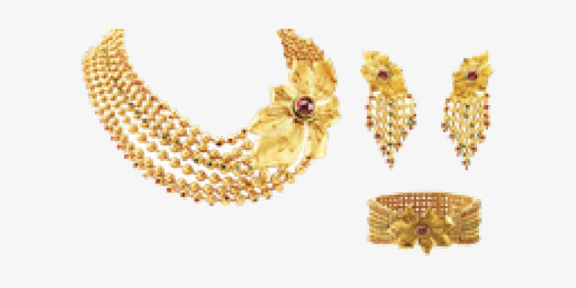 Jewellery Clipart Jewllery - Indian Gold Jewellery Png, transparent png download
