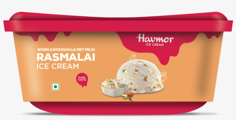 Image Result For Rasmalai Ice Cream, transparent png download