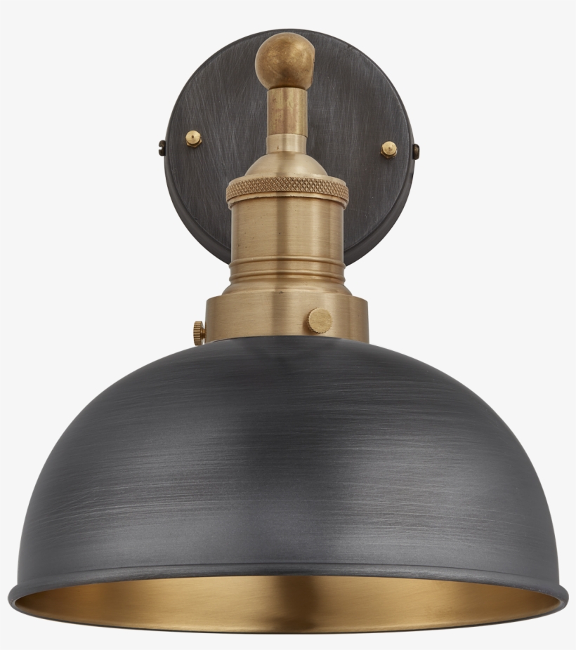 Brooklyn Dome Wall Light - Lamp, transparent png download
