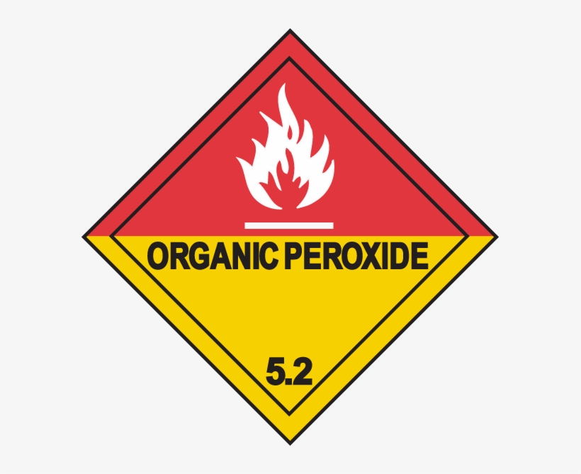 Organic Peroxide - Class 5.2 Organic Peroxides, transparent png download
