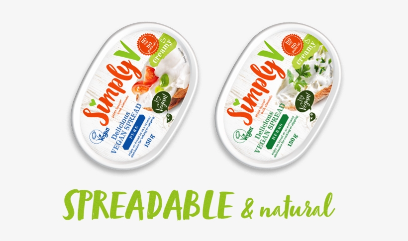 Simply V Vegan Spread Range Mobile - Strawberry, transparent png download