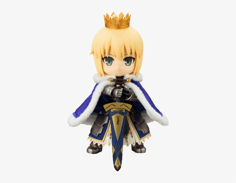 Saber/altria Pendragon Nendoroid Figure - アルトリア キュー ポッシュ, transparent png download