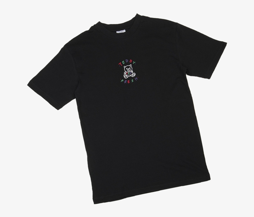 Black Ted Shirt - Active Shirt, transparent png download