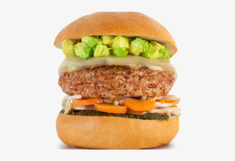 Veggie Burger Clipart Vegetable Burger - Cheeseburger, transparent png download