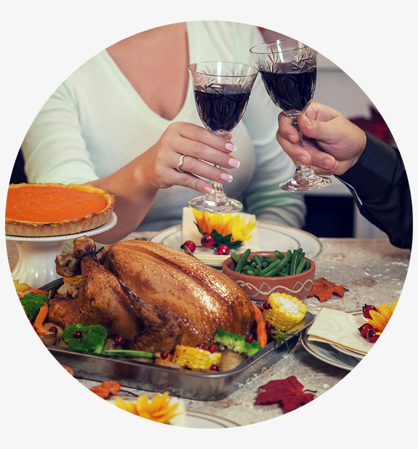 Ten Ways To Save Water This Holiday Season - Wine Toast On Thanksgiving, transparent png download
