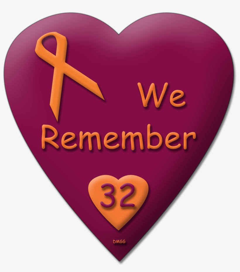 We Remember Vt - Heart, transparent png download