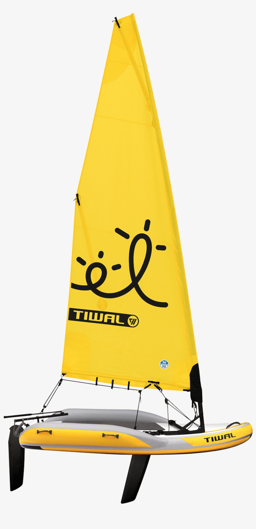 Tiwal 2 Inflatable Small Sailboat - Tiwal 2, transparent png download