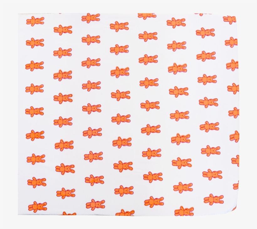 Bunny Rabbit Cot Bed Fitted Sheet - Circle, transparent png download