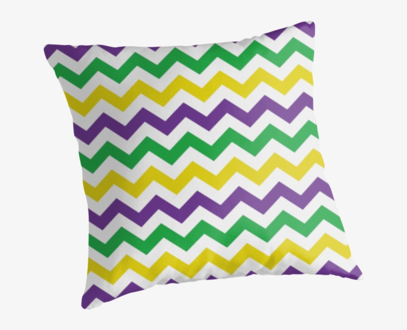 Mardi Gras Chevron Pattern By Studioblack - Garment Bag, transparent png download