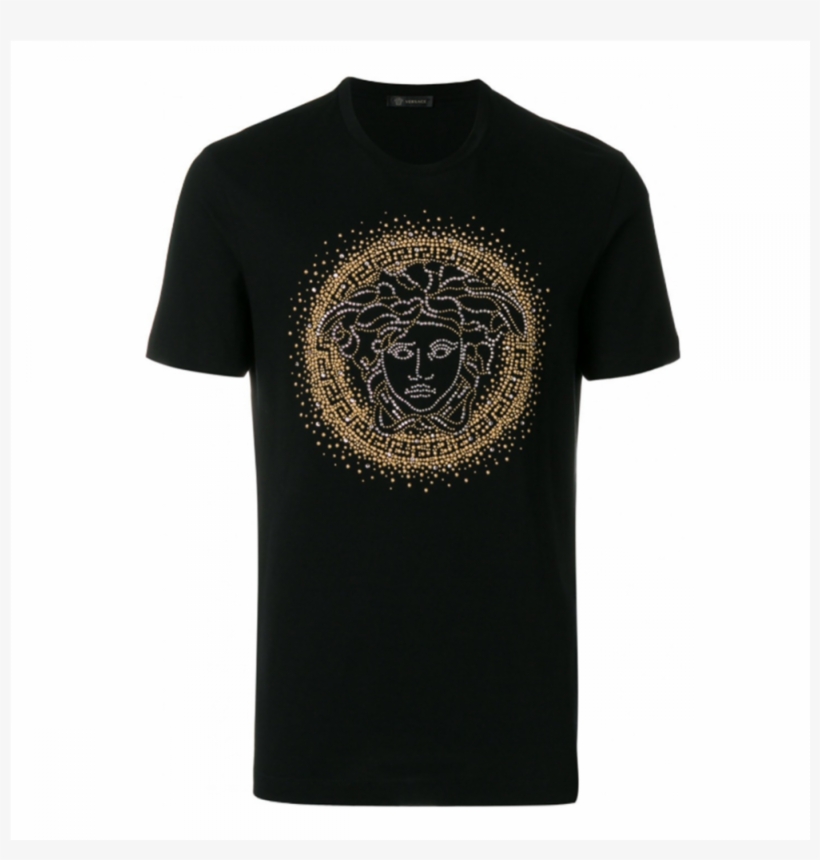 Versace Embellished Medusa Logo - Active Shirt, transparent png download
