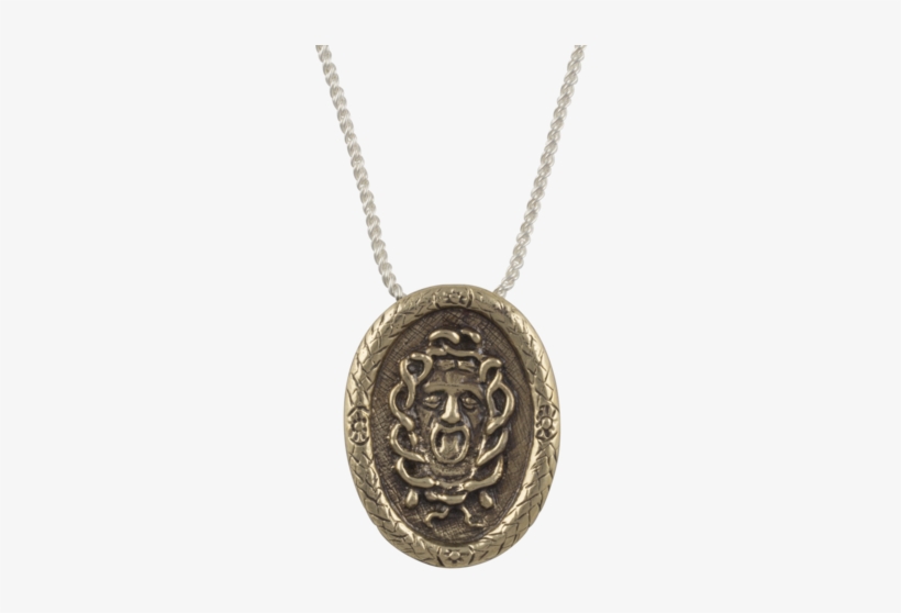 Medusa Necklace - Locket, transparent png download