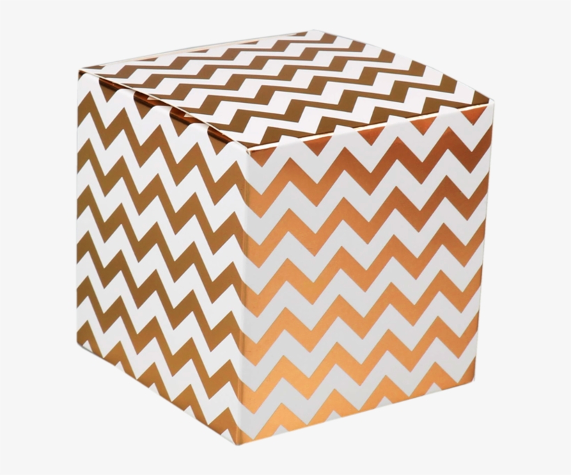Lovly® Box, Chevron, 8x8x8cm, - Tamaños De Cajas De Regalo, transparent png download