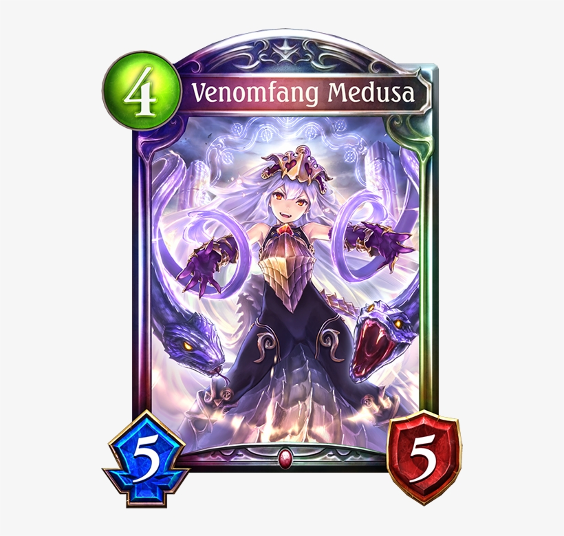 Unevolved Venomfang Medusa Evolved Venomfang Medusa - Holylord Eachtar, transparent png download