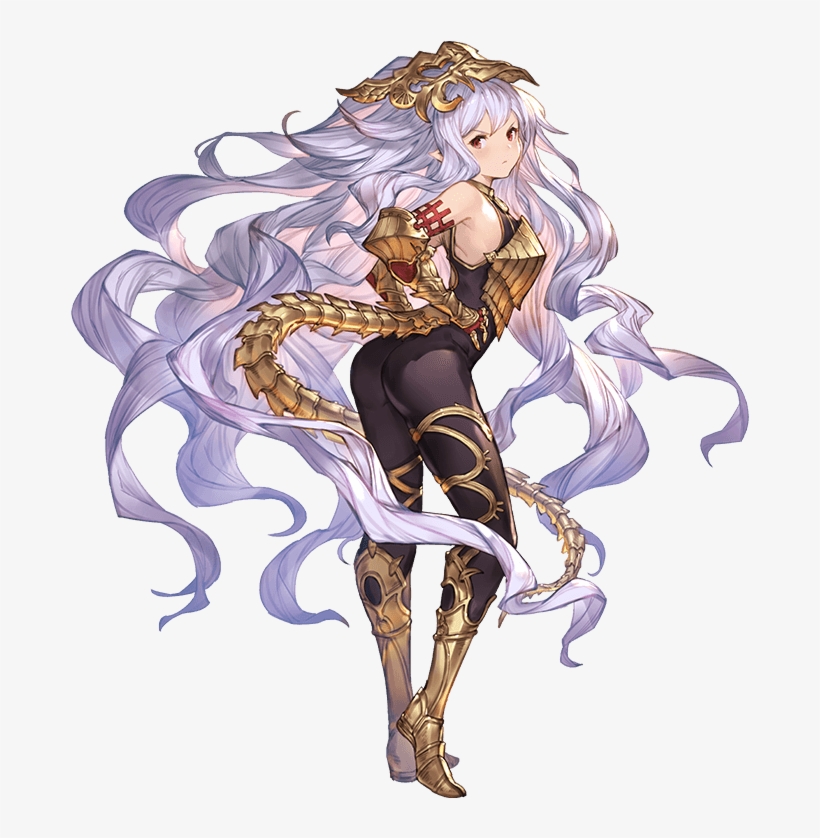 Medusa 7 Hits - Granblue Fantasy Medusa, transparent png download