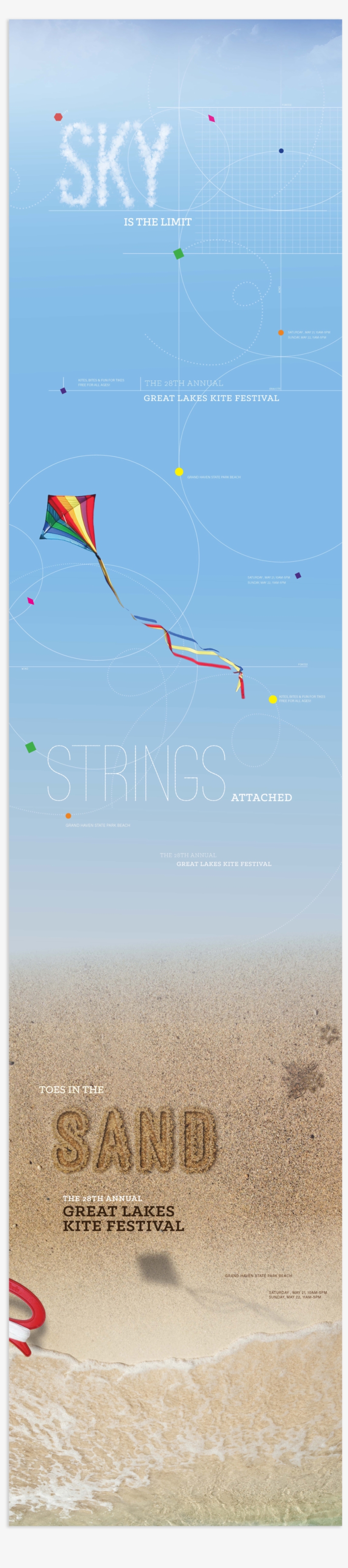 Poster-full - Kite Festival Poster Design, transparent png download