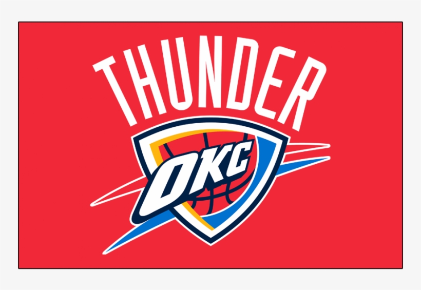 Oklahoma City Thunder Logos Iron On Stickers And Peel-off - Oklahoma City Thunder, transparent png download